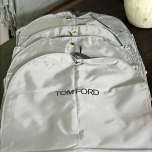Tom Ford Silver Garment Bags